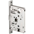Satin Chrome Privacy Mortise Lock Body Only V1166