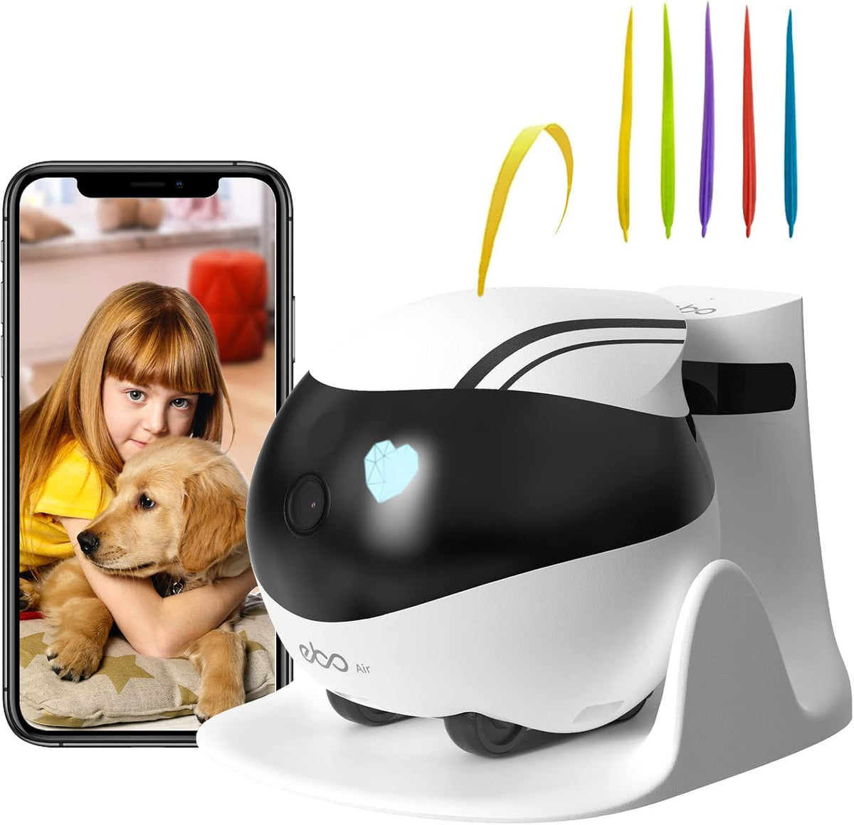 1080P HD Pet Camera Robot with Night Vision G781115