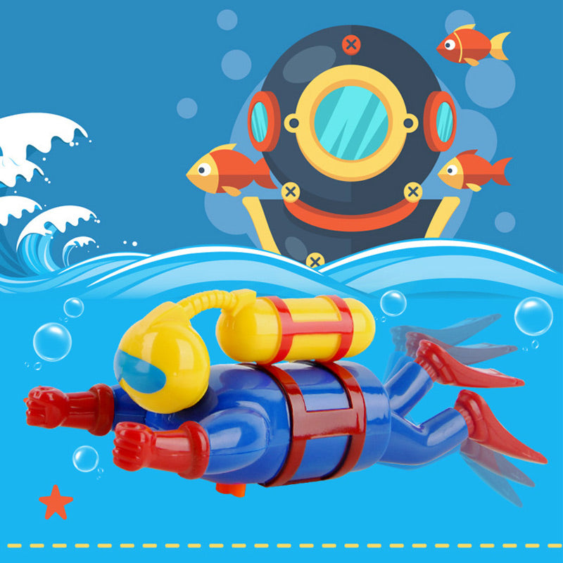 Wind-up Diver Doll Kids Toys D7443