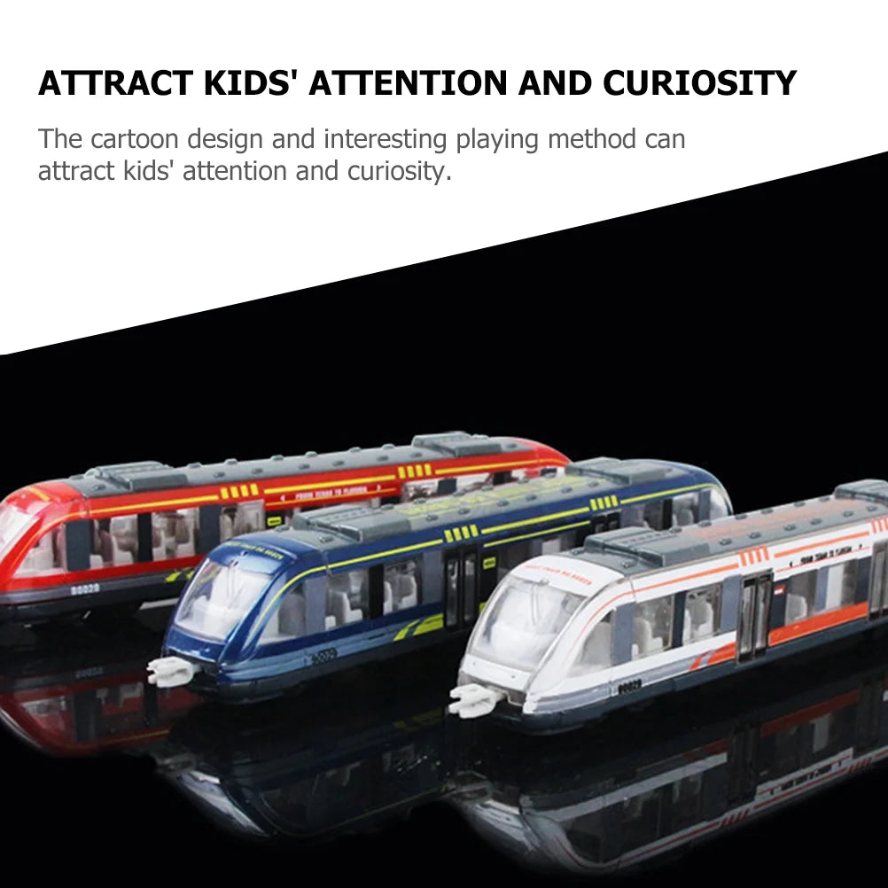 3pcs Simulation Electric Train Toy H536618