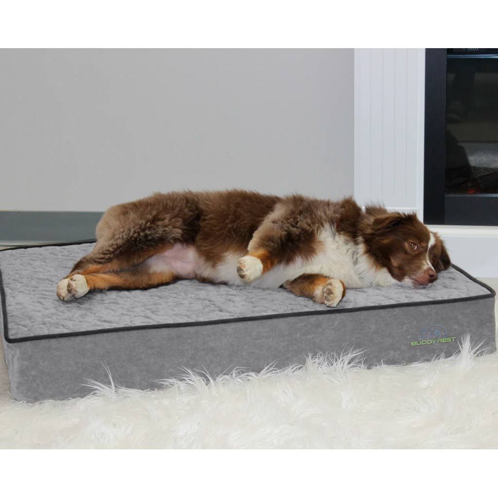 Orthopedic Medium Dog Bed in Fathom Gray E599