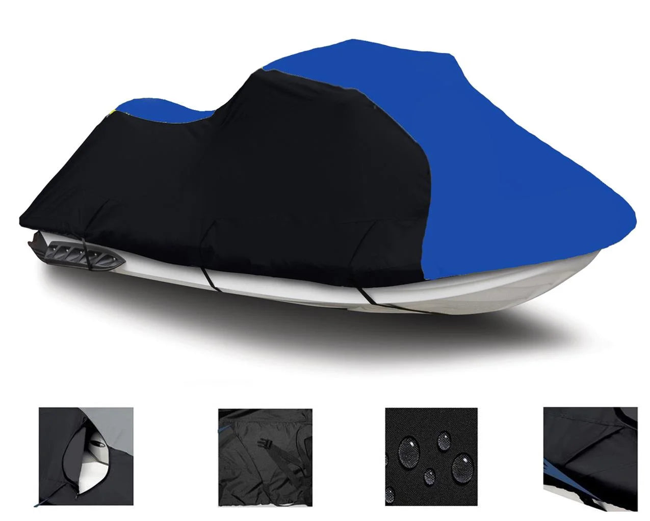 Heavy-Duty Trailerable Cover for Jet Ski PWC 1-2 Seater N4929