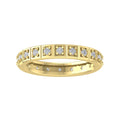 10K Yellow Gold Diamond Eternity Band Ring H7493