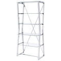 Chrome Bookcase Q424