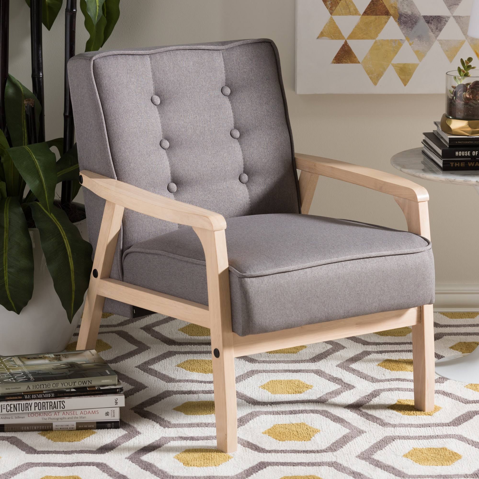 Gray Club Chair W294935