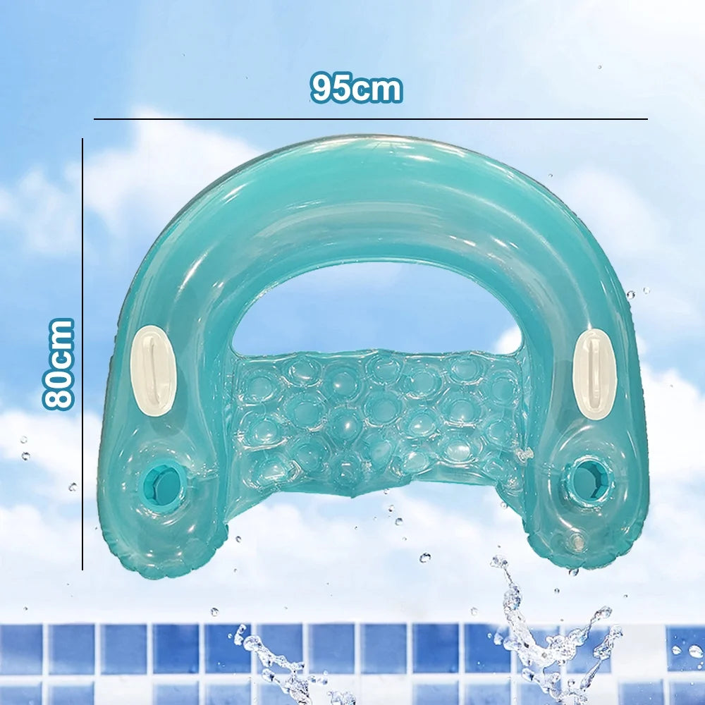 Blue Inflatable Pool Float T892