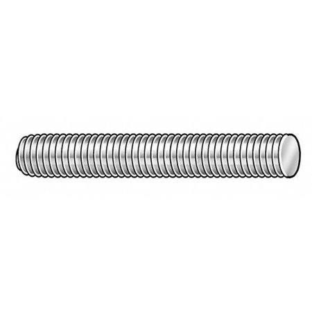 Threaded Stud, Zinc, 10-32 X 4, PK50 I4306