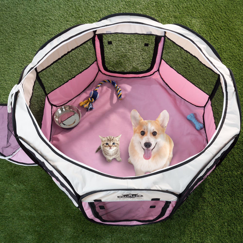 Pop-Up Dog Kennel with Carry Bag N609987
