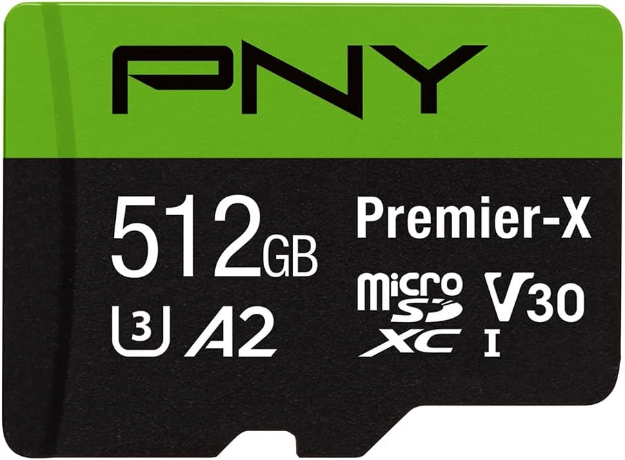 512GB U3 V30 microSDXC Flash Memory Card Pack of 2 J8921