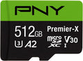 512GB U3 V30 microSDXC Flash Memory Card Pack of 2 J8921