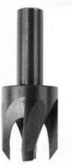 1" Four Flute Plug Cutter with 1/2" Shank Pack of 2 W861190