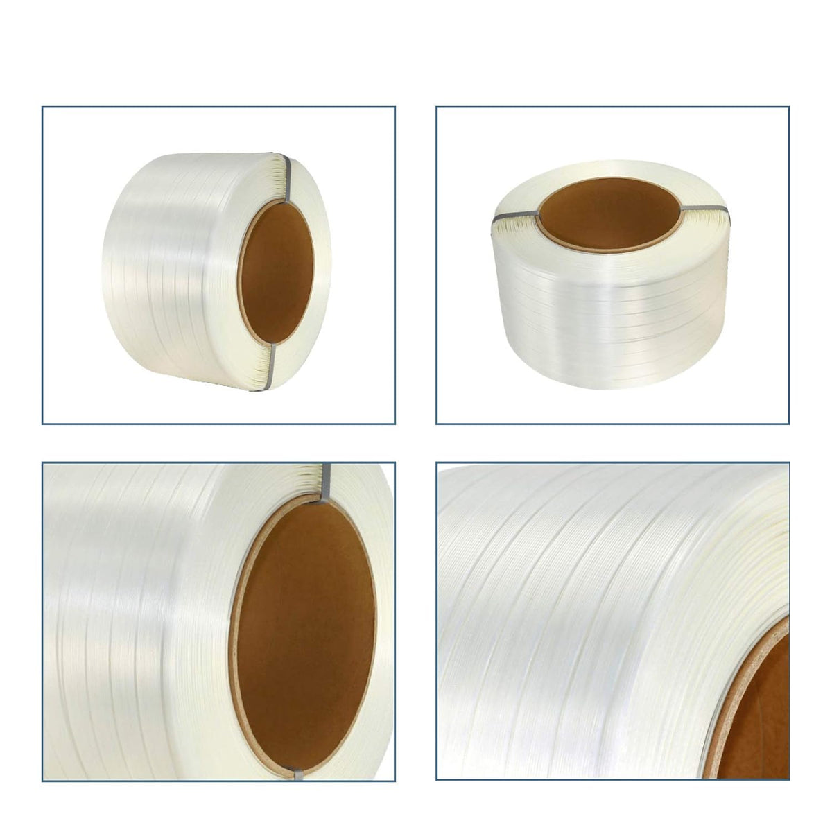 White Composite Cord Strapping Roll Q885