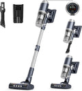 Cordless Stick Vacuum with LED Touch Screen, 60mins Runtime, 6 in 1 Lightweight Handheld X4038
