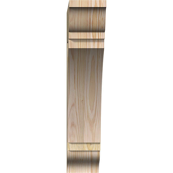 Thorton Traditional Rough Sawn Bracket, Douglas Fir Q285559