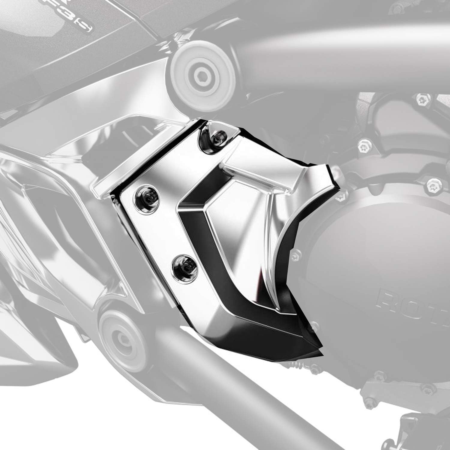 Chrome Master Cylinder Cover C86815