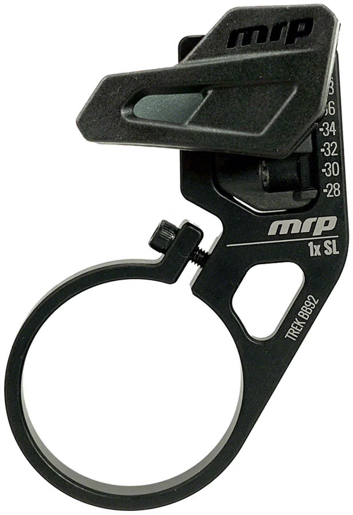 Chainguide with Clamp-On Mount, Aluminum Backplate R410