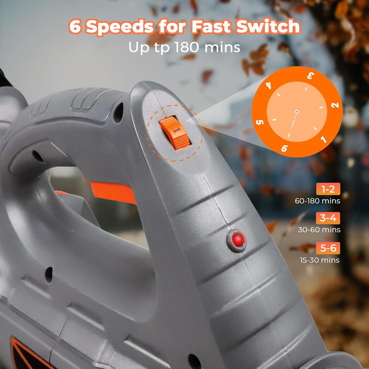 Cordless Leaf Blower with 4.0Ah Battery & Charger 21V I4224