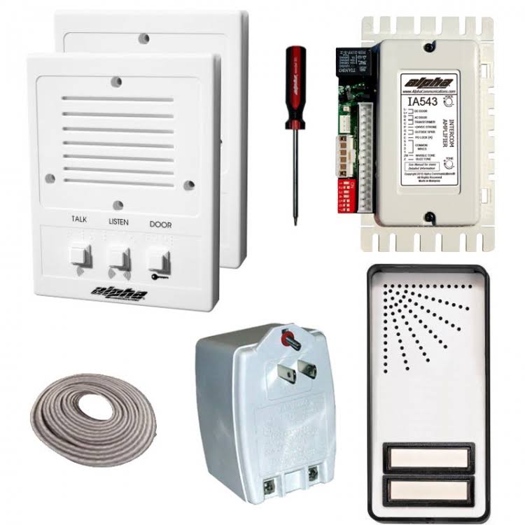 2-Unit Apt. Intercom Kit G326656