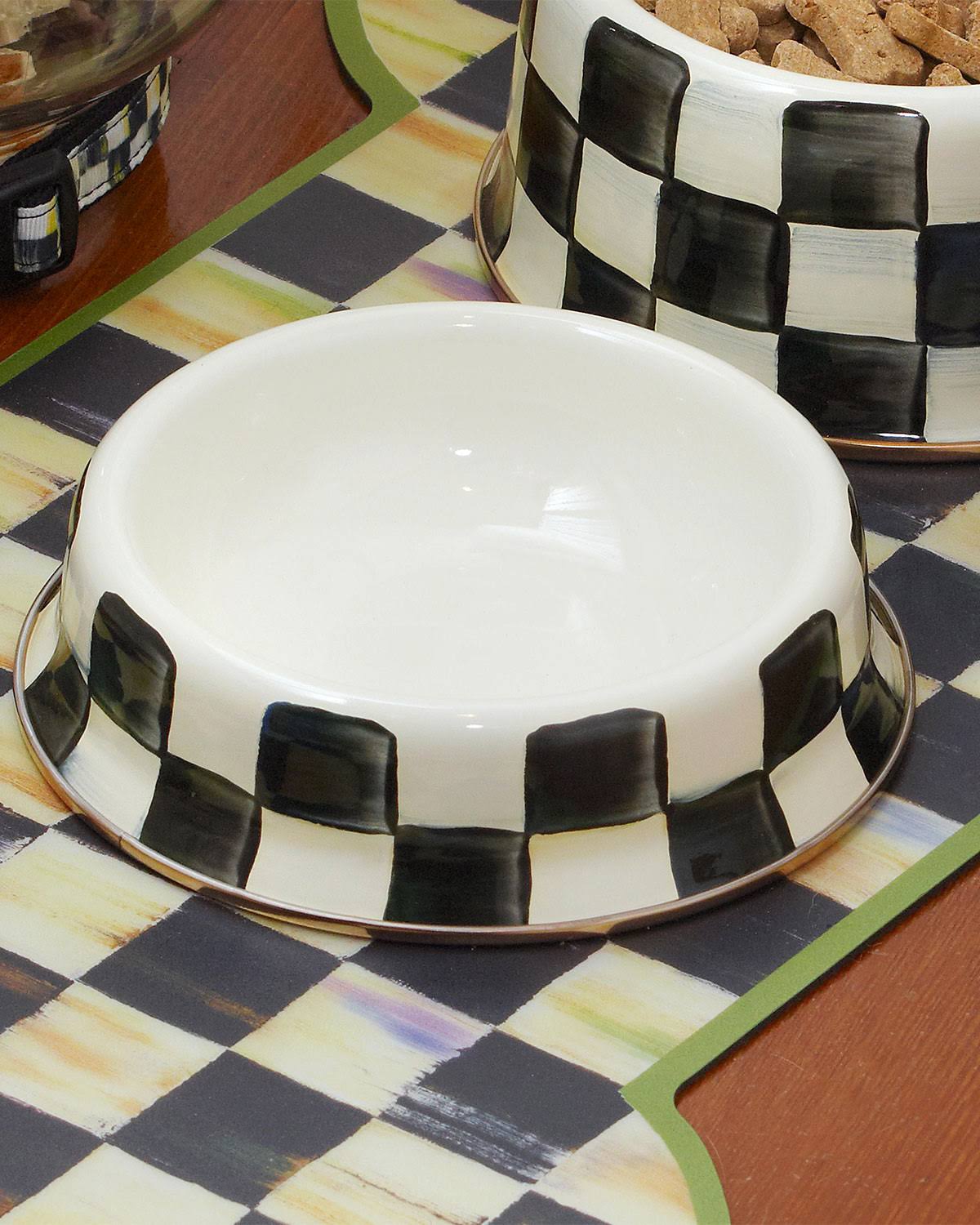 Enamel Cat Dish B448