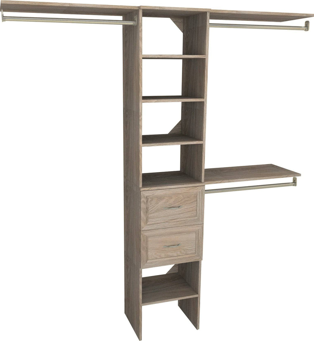 Natural Gray Closet Organizer W398796