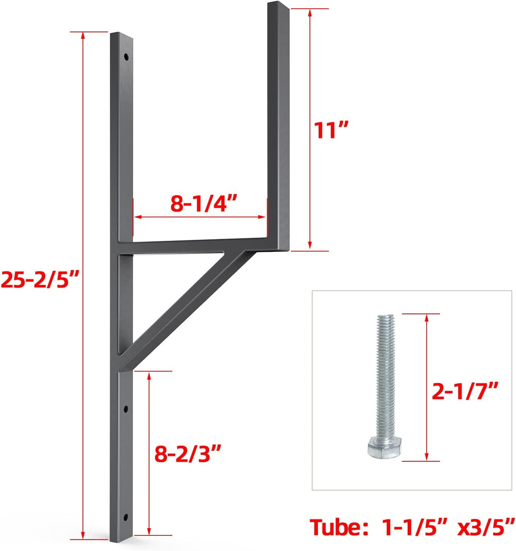 Heavy Duty Side Mount Trailer Ladder Rack T8949