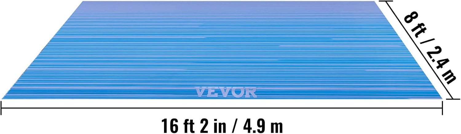 Ocean Blue 15oz Vinyl RV Awning Replacement Canopy S33892