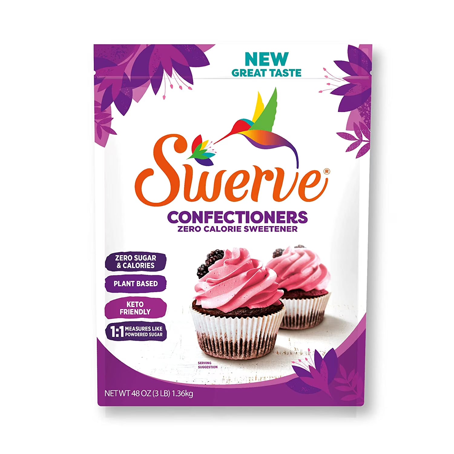 Sugar Replacement Sweetener, 48oz U3247