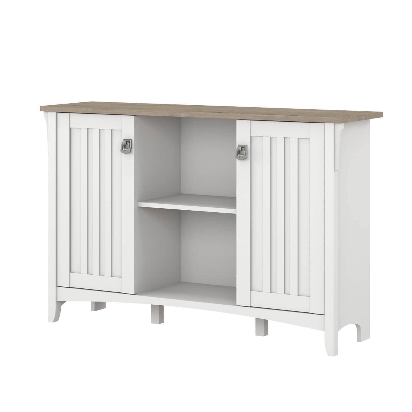 Ash Brown Accent Storage Cabinet with Doors D927