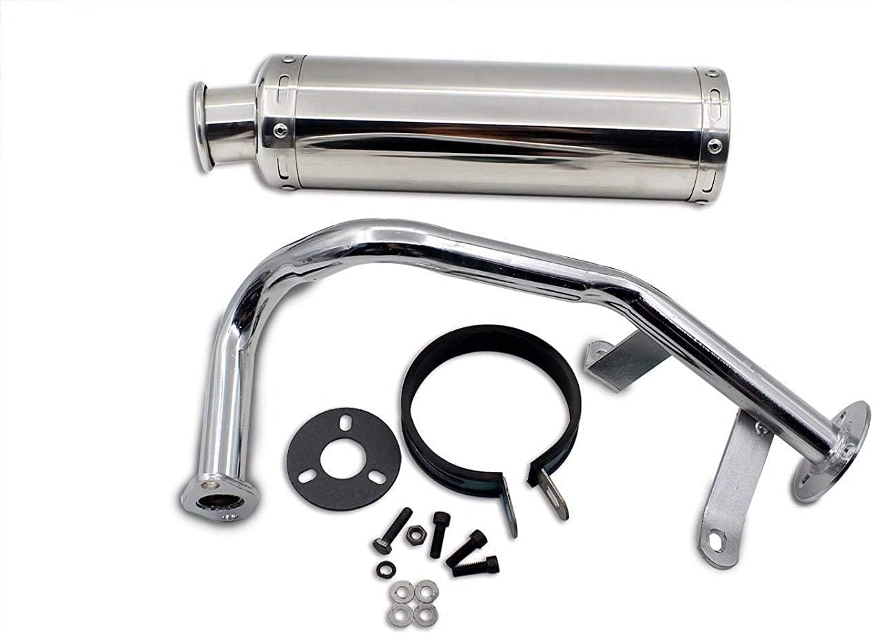 Pack of 2 Purple Exhaust System Muffler for 50cc 150cc Scooters B68661