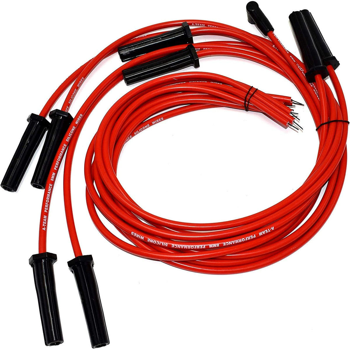HEI Distributor, 8.0mm Spark Plug Wires, and Battery-Pigtail Harness Kit W71411