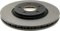 Black Front Disc Brake Rotor Pack of 2 M90829