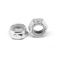 3/4 inch-10 Coarse Thread Nyloc Thin Low Carbon Steel Zinc Plated Pk 50 P42422
