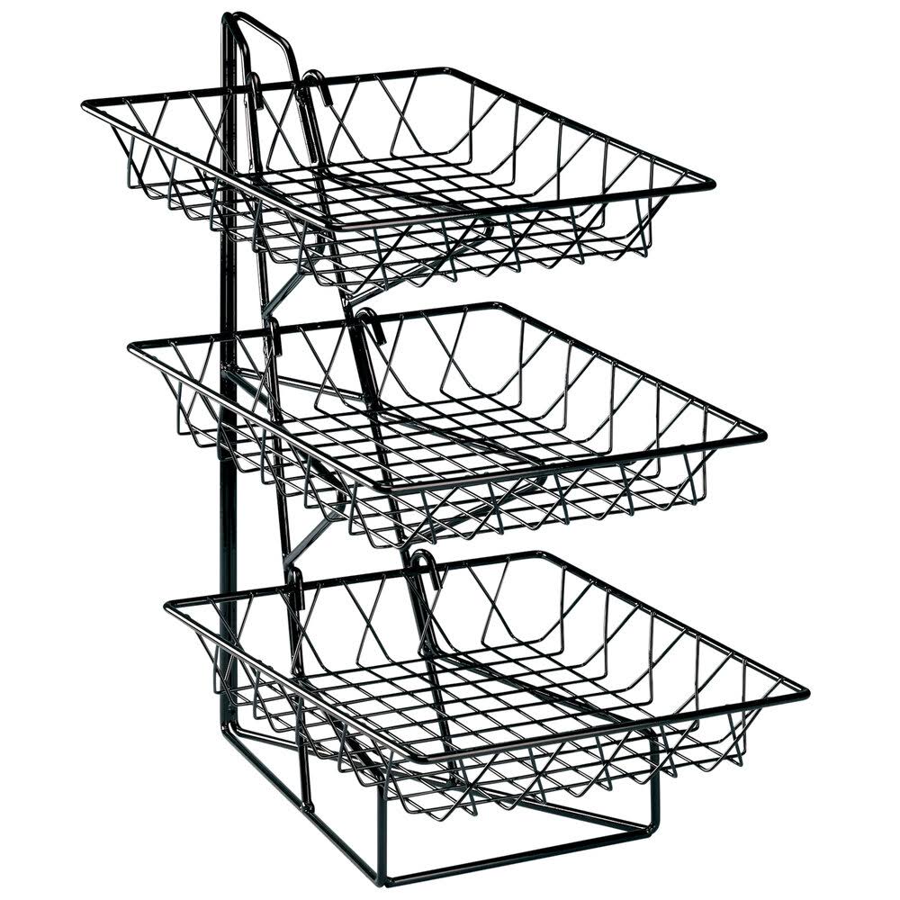 3-Tier Square Wire Merchandiser H641338