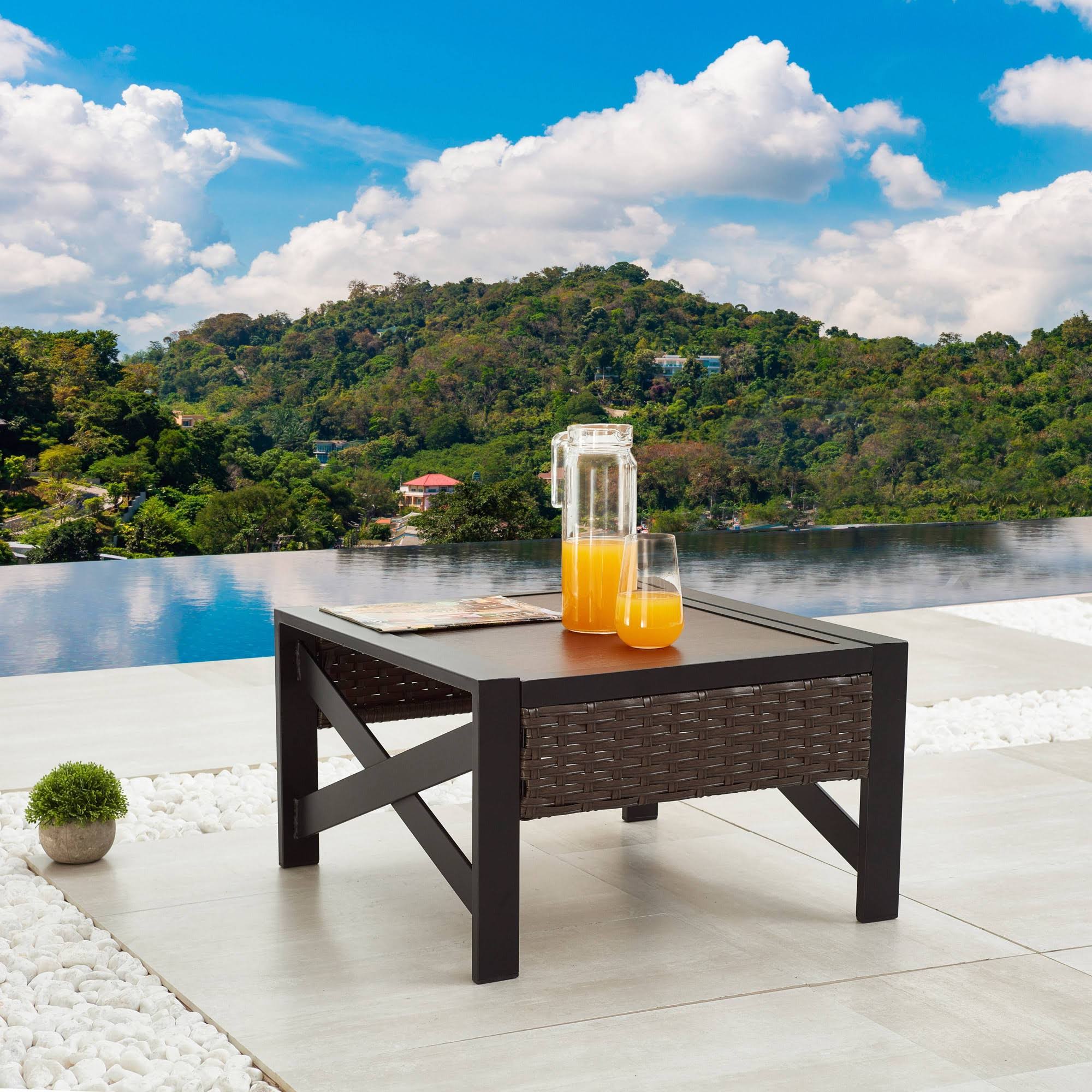 x Arm Patio Side Table W1426