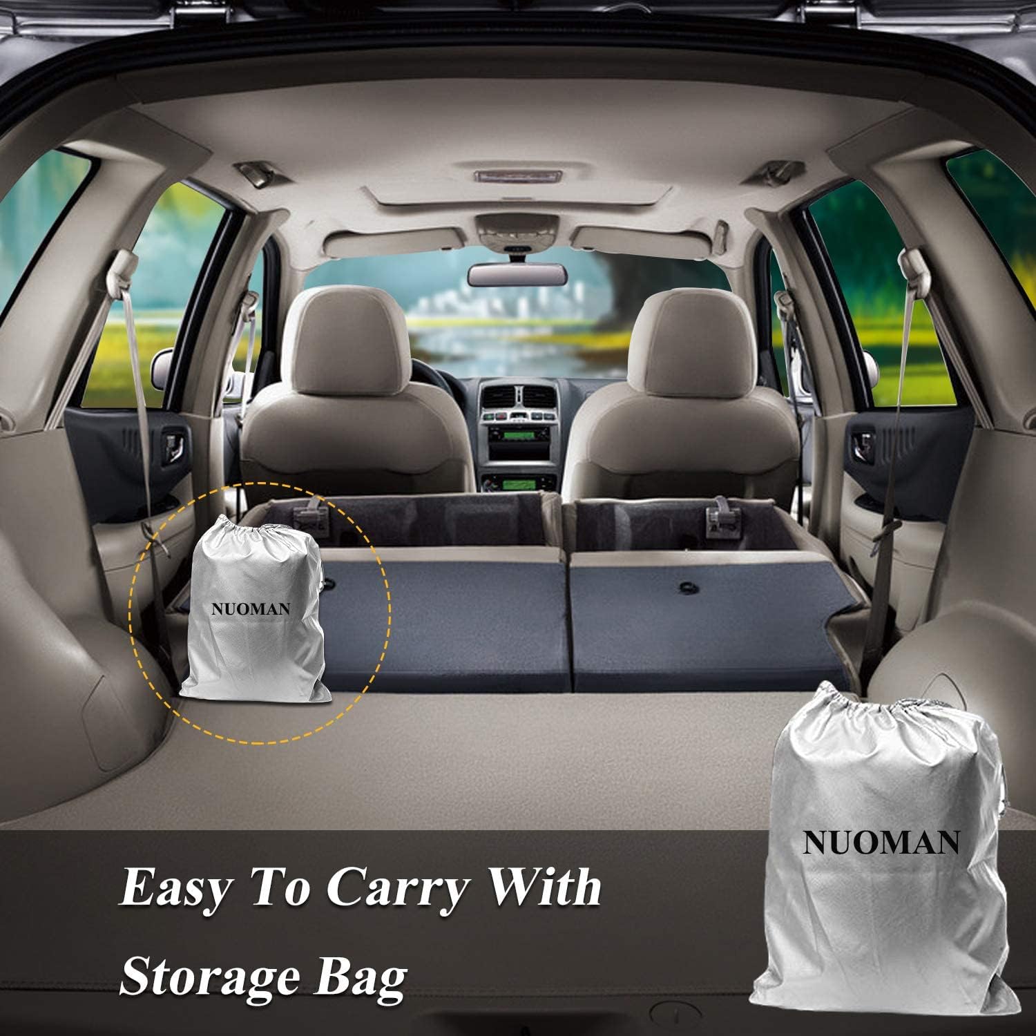 6 Layers Waterproof Cotton Car Cover with Zipper N821552
