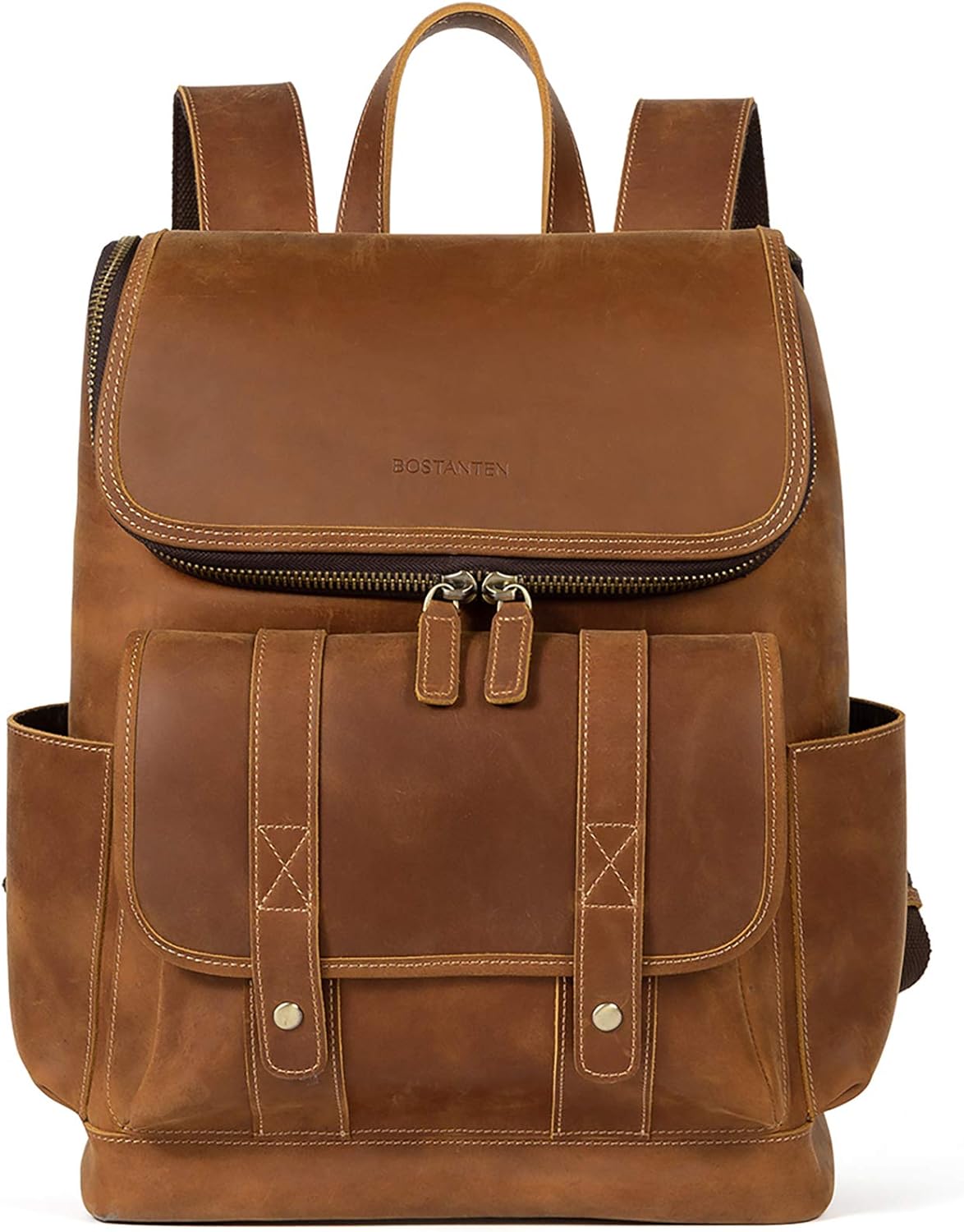 Leather Laptop Backpack R750716