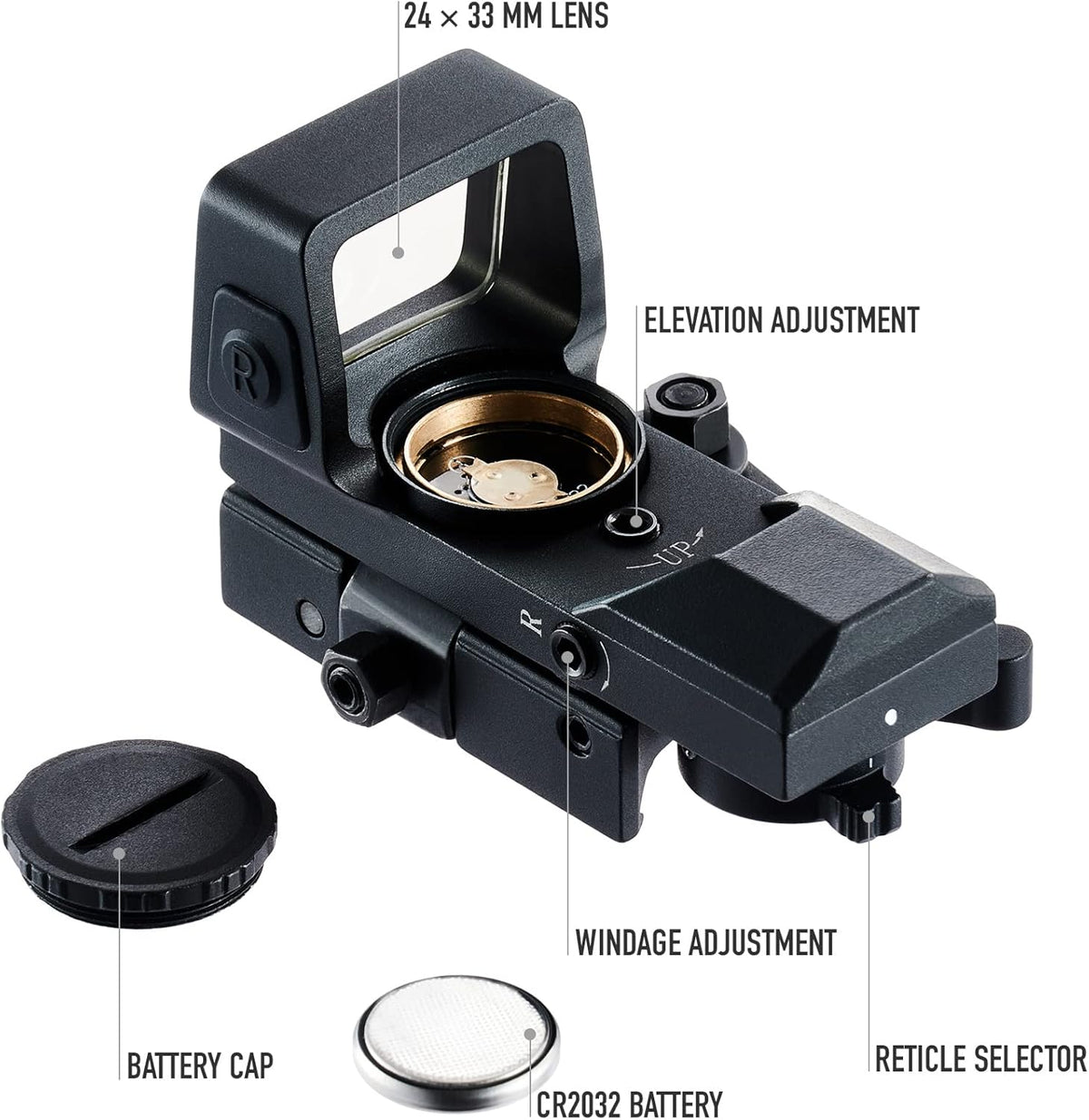 Red Dot Reflex Sight with QD Mount A595411