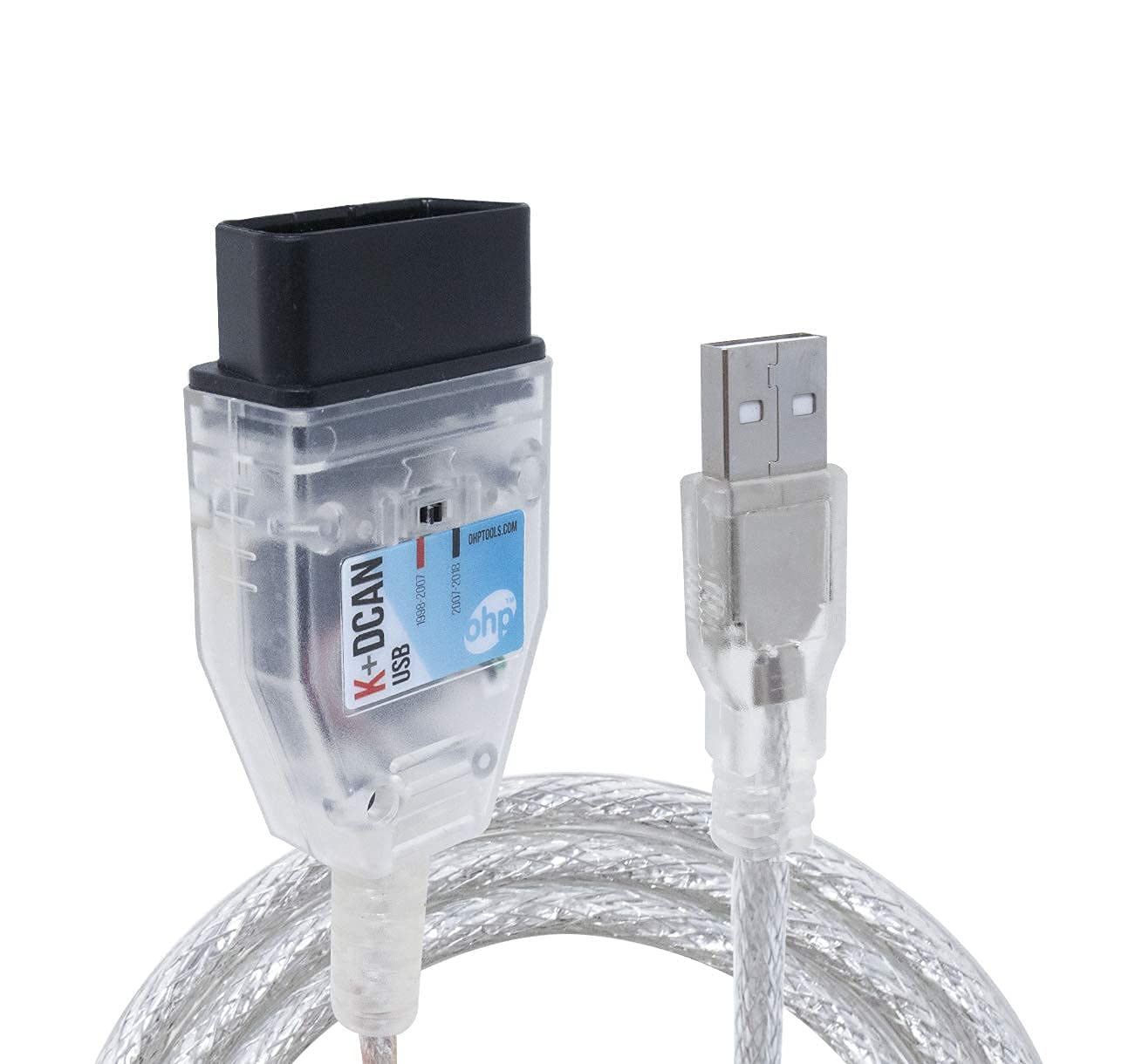 OBD2 USB Cable for BMW E-Chassis Models 1998-2016, Pack of 2 U360