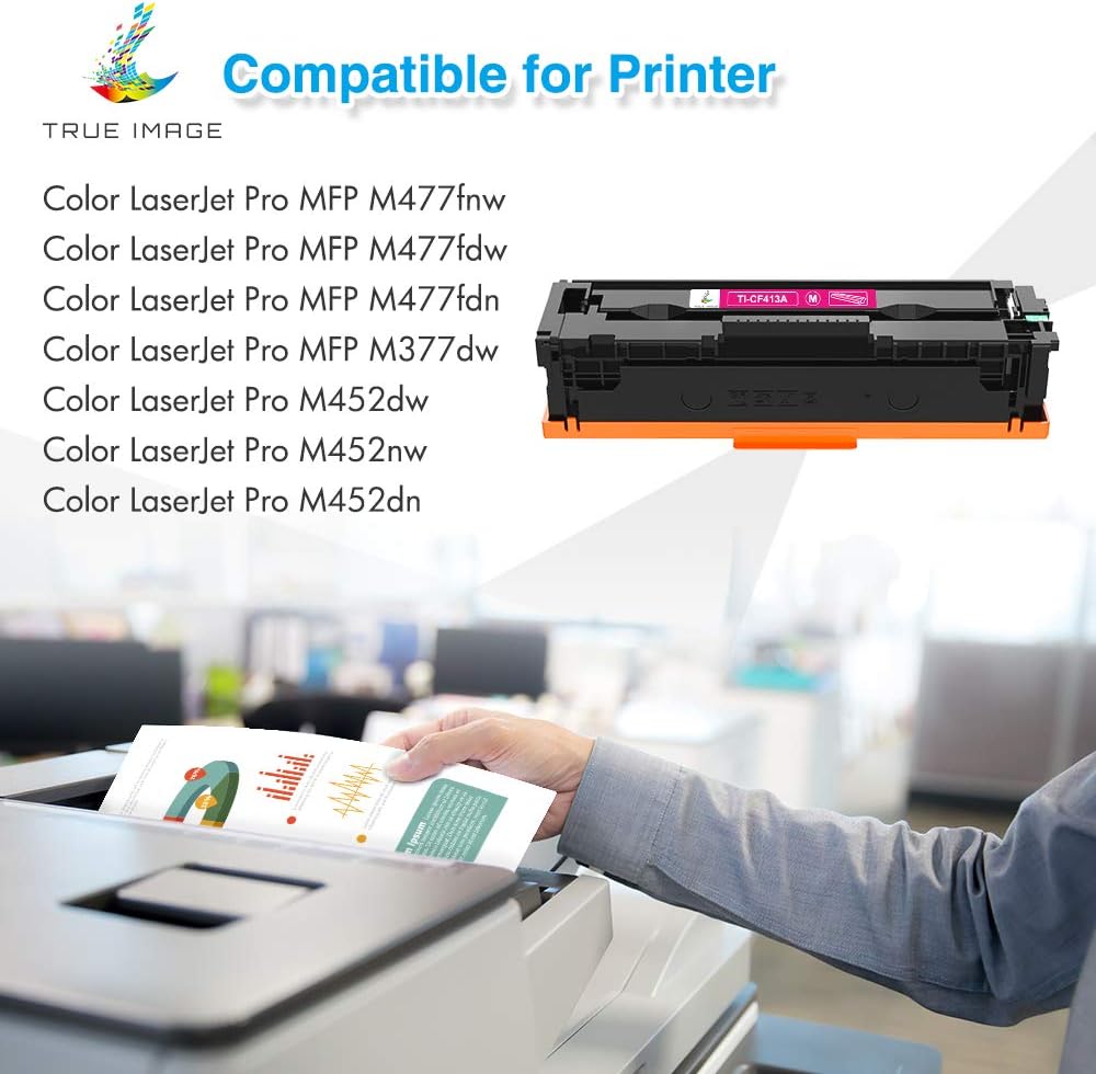 Compatible Toner Cartridge 4-Pack (Black Cyan Yellow Magenta) X198