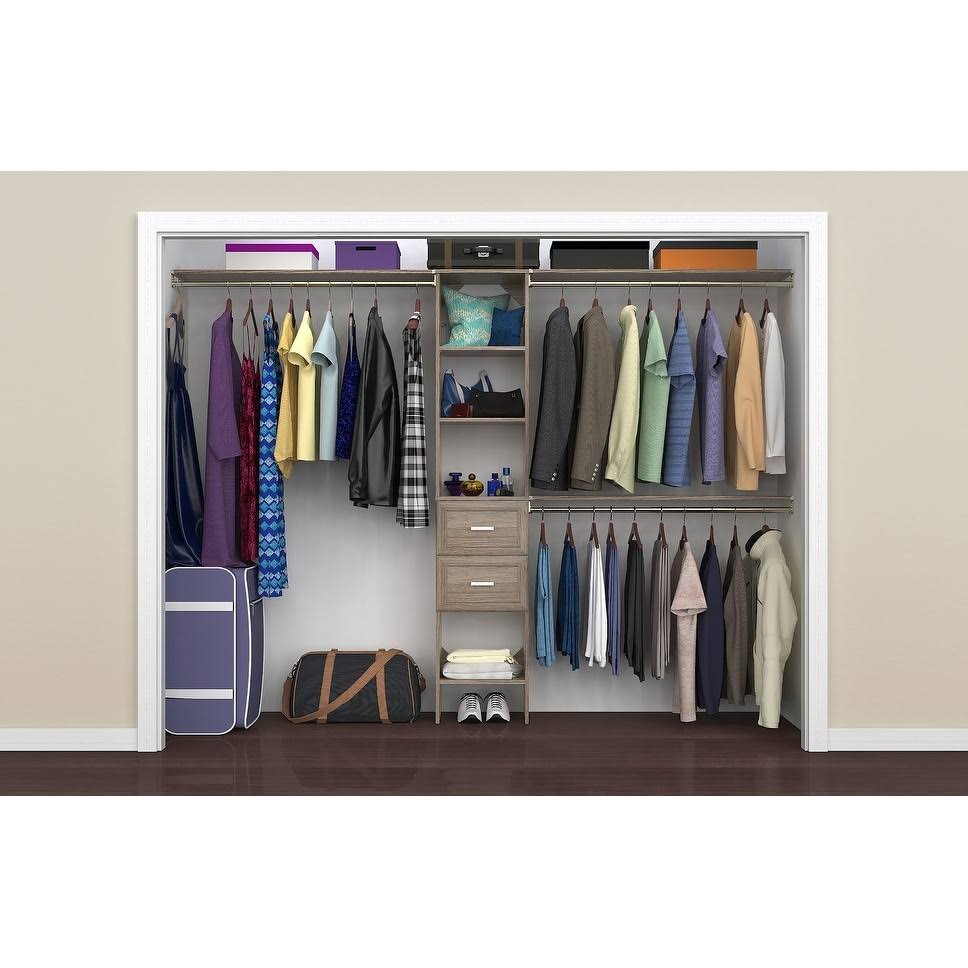 Natural Gray Closet Organizer W398796