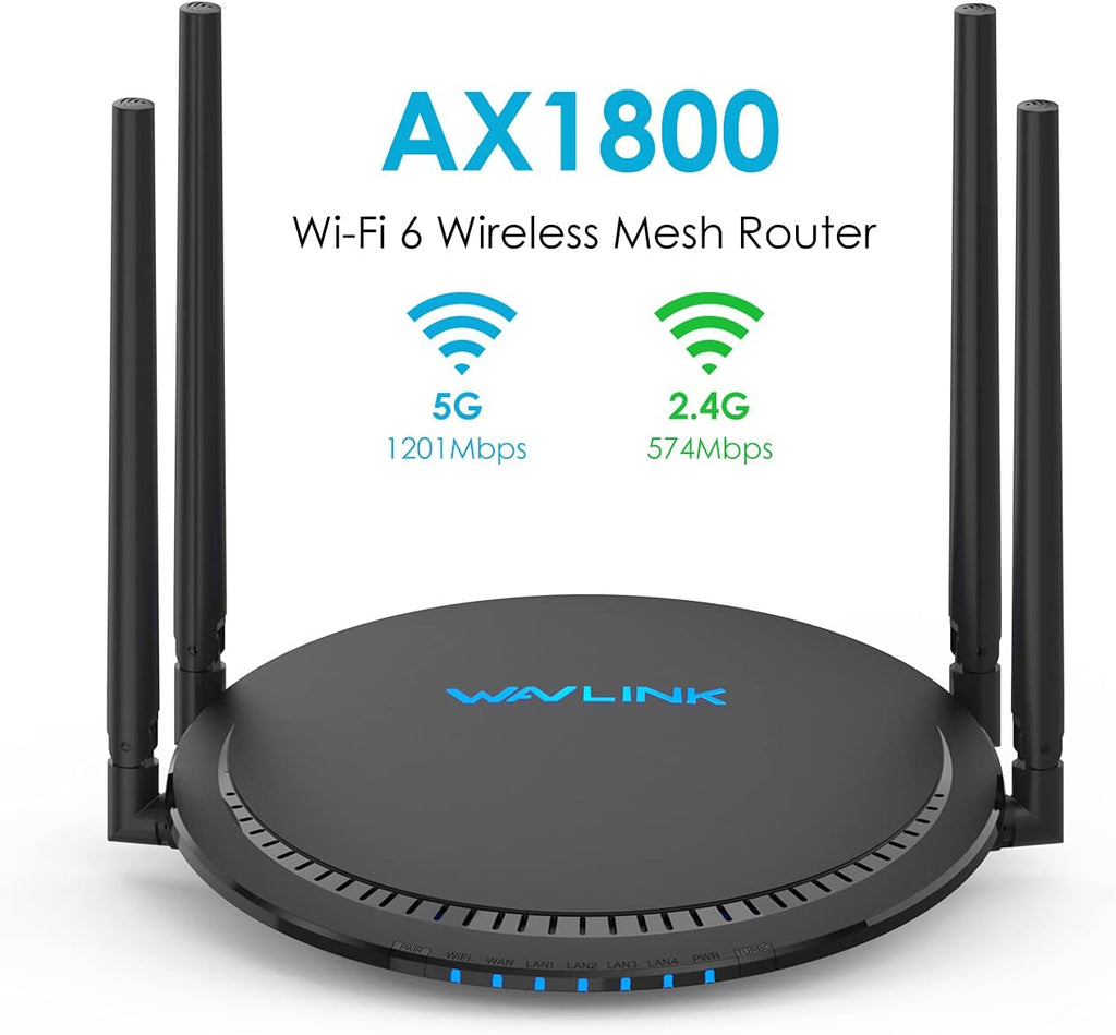 Gigabit WiFi Router 3000Mbps Wireless Gaming Router with USB 3.0 Ports Pack of 2 O902270