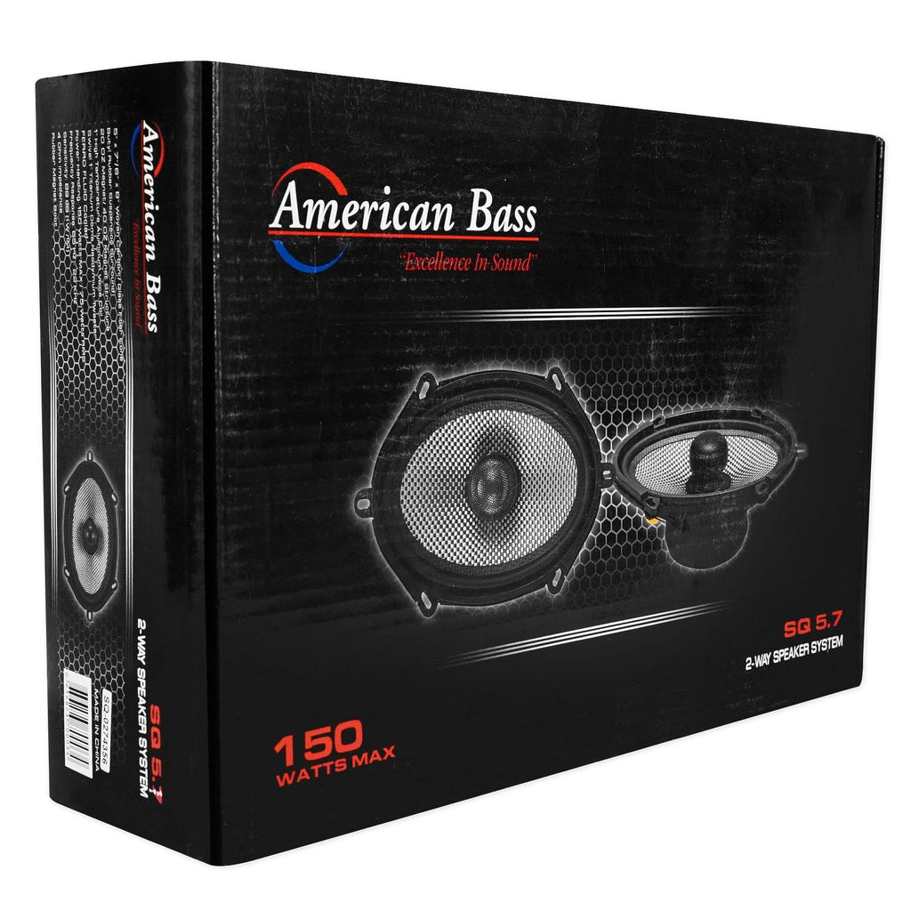 2 Way 150 Watts Max 5x7/6x8 inch Speaker Pair G285200