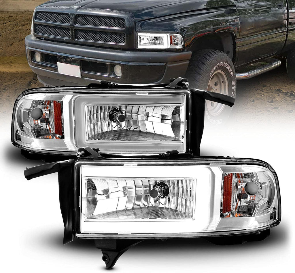 Replacement Headlights Set for Dodge Ram 1500 2500 3500 O4912