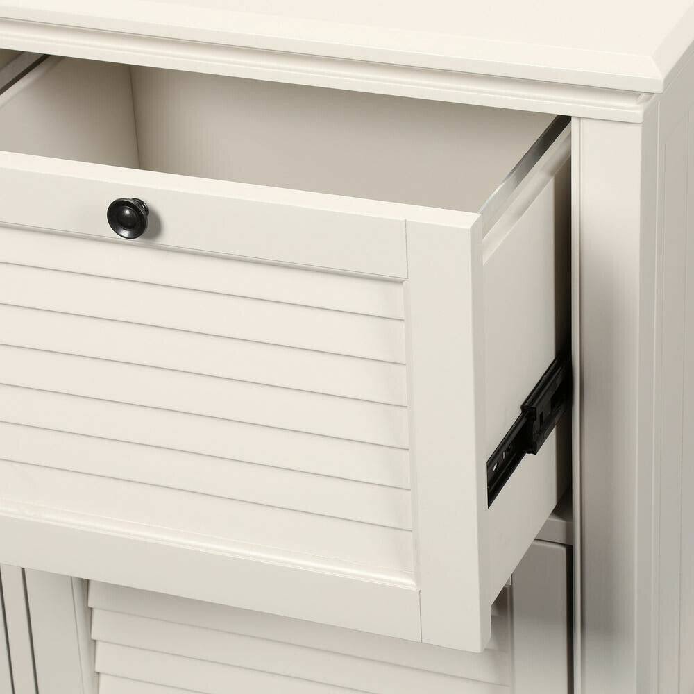 White File Cabinet E209