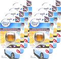 Fresh Citrus Scent Car Vent Clips Smoke Odor Eliminator (Pack of 8) J74317