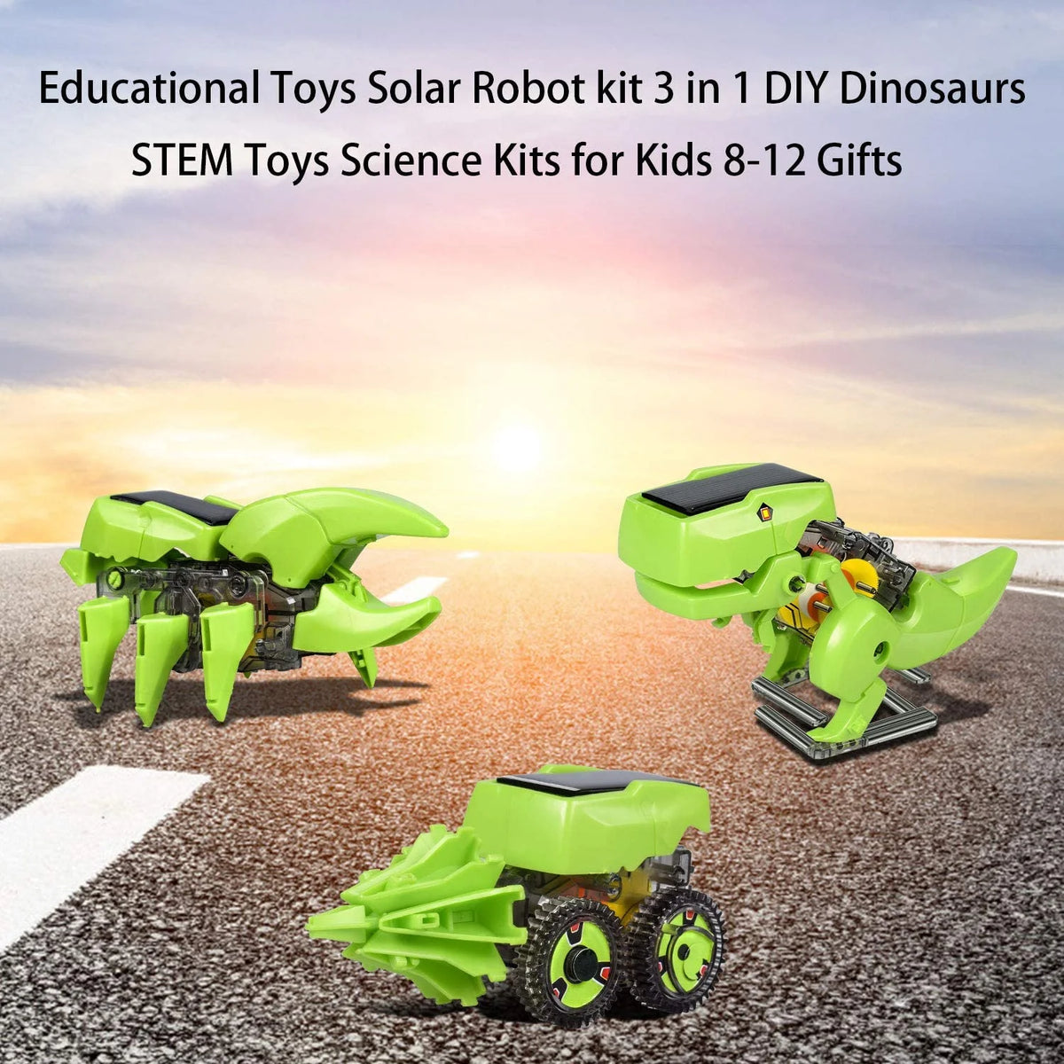 Solar Robot Kit 3-in-1 Science Experiment Kit X345