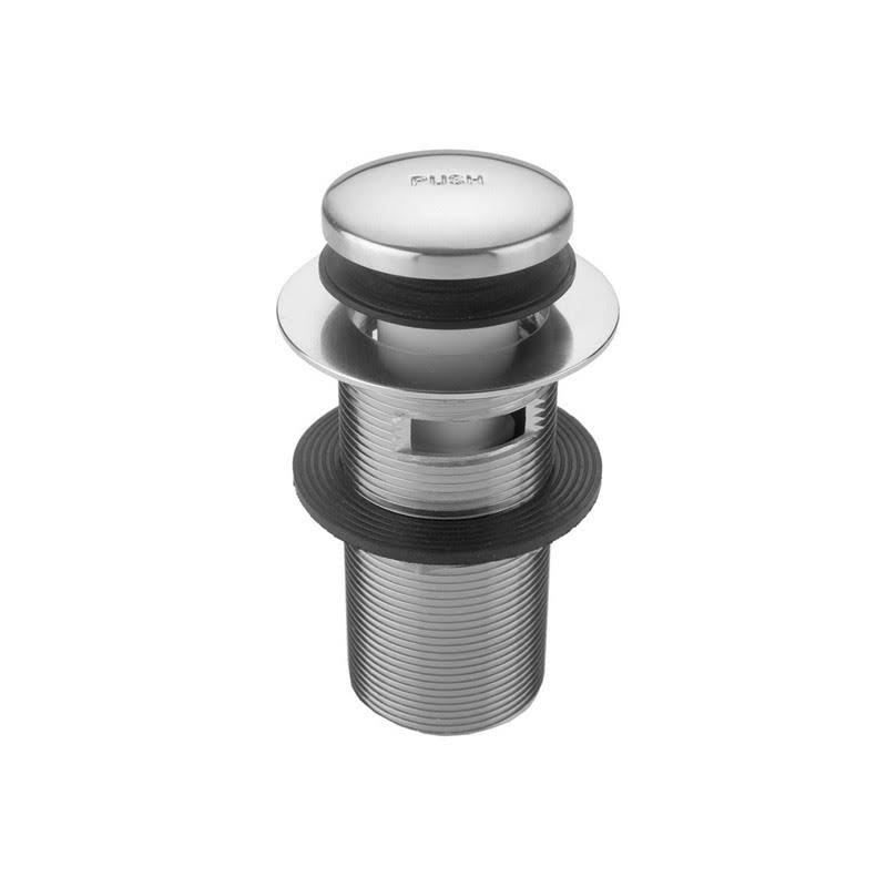 Extra Long Thread Toe Control Drain Strainer with Overflow Y344