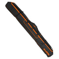Wheeled Padded Ski Bag, Black/Orange C503