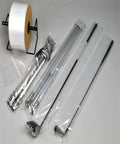 Clear 1.5 Mil Poly Tubing, 2900 ft. x 8x22 Width X1273