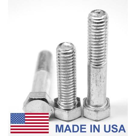 1/2 inch-20 x 3 3/4 inch Fine Thread Grade 5 Hex Cap Screw, Zinc Plated, Pk 75 E7960